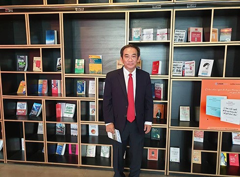 Phó Giáo sư Hồ Thanh Phong - Hiệu trưởng Trường Đại học Quốc tế Hồng Bàng (ảnh: P.L)