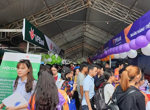 Ngày hội việc làm BUH lần thứ 12 năm 2019 ở Thành phố Hồ Chí Minh (ảnh: P.L)