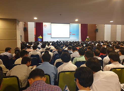 Hội nghị tổng kết năm học của bậc giáo dục trung học Thành phố Hồ Chí Minh ngày 20/8 (ảnh: P.L)