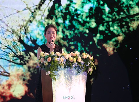 Bà Hoàng Nguyễn Thu Thảo - Tổng Giám đốc Tập đoàn giáo dục Nguyễn Hoàng (ảnh: NHG)
