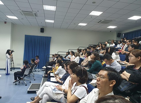 Ra mắt Chương trình đào tạo Hoa Sen plus tại Trường Đại học Hoa Sen ngày 19/9/2019 (ảnh: P.L)