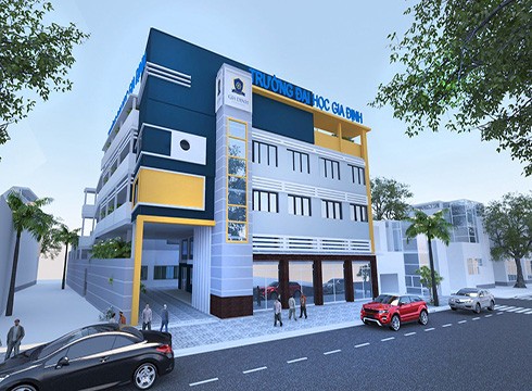 Trụ sở mới của Trường Đại học Gia Định (ảnh: GDU)