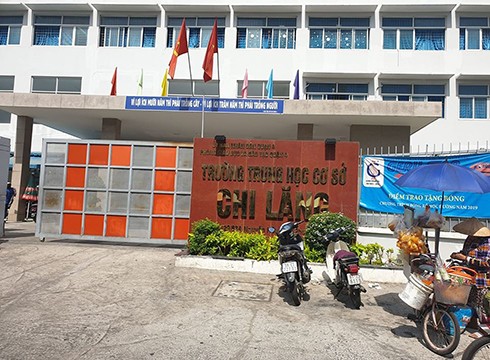 Trường trung học cơ sở Chi Lăng, quận 4, Thành phố Hồ Chí Minh (ảnh minh họa: P.L)