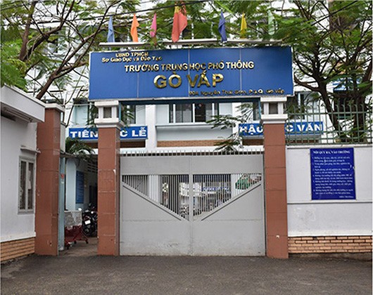 Trường trung học phổ thông Gò Vấp, quận Gò Vấp, Thành phố Hồ Chí Minh (ảnh: website trường)