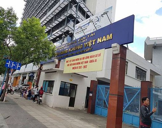 Trụ sở của Học viện Hàng không Việt Nam ở Thành phố Hồ Chí Minh (ảnh: P.L)