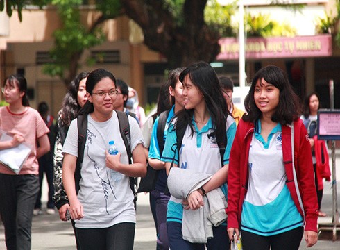 Thí sinh thi đánh giá năng lực năm 2018 (ảnh: Đại học Quốc gia Thành phố Hồ Chí Minh).