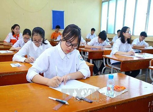 Học sinh Thành phố Hồ Chí Minh sẽ kiểm tra học kỳ 2 trước ngày 30/6/2020 (ảnh minh họa: TTXVN)