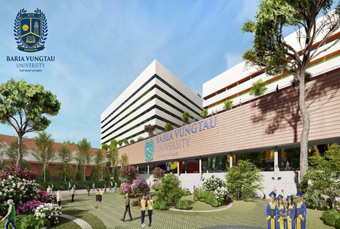 Cơ sở mới của Trường Đại học Bà Rịa - Vũng Tàu (ảnh: BVU)
