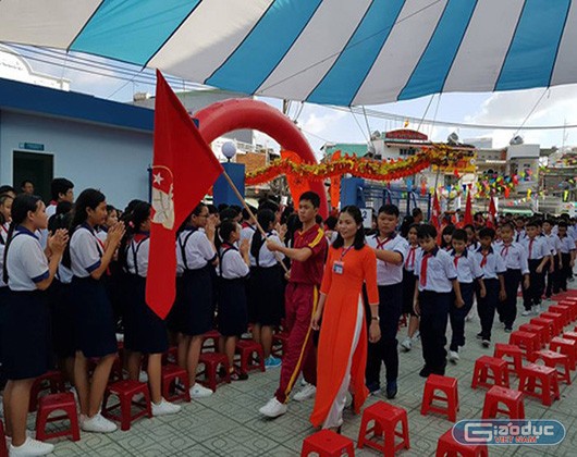 Năm học tới, thành phố Hồ Chí Minh tiếp tục khai giảng vào ngày 5/9 (ảnh: P.L)