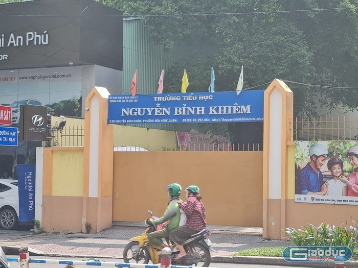 Trường tiểu học Nguyễn Bỉnh Khiêm, quận 1, Thành phố Hồ Chí Minh (ảnh: P.L)