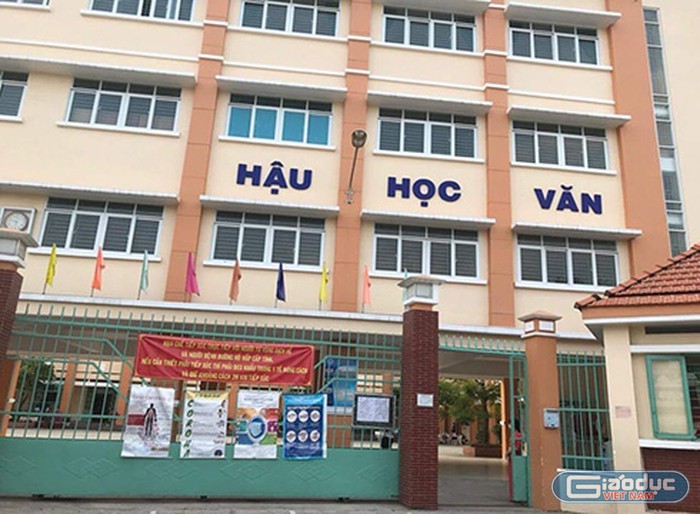 Trường trung học cơ sở Hồ Văn Long, quận Bình Tân, Thành phố Hồ Chí Minh (ảnh: P.L)