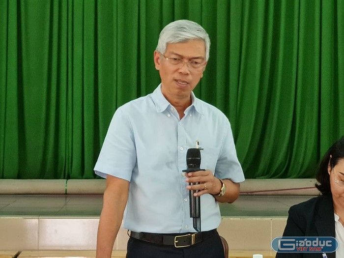 Ông Võ Văn Hoan - Phó Chủ tịch Ủy ban nhân dân Thành phố Hồ Chí Minh phát biểu (ảnh: P.L)