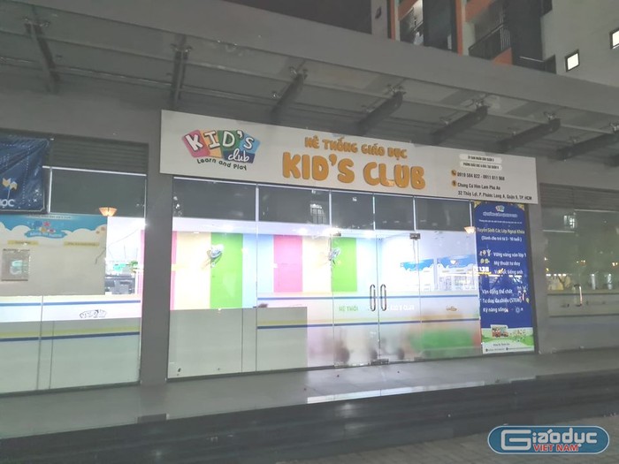 Cơ sở của Kid&apos;s Club đặt tại chung cư Him Lam Phú An, quận 9, Thành phố Hồ Chí Minh (ảnh: P.L)