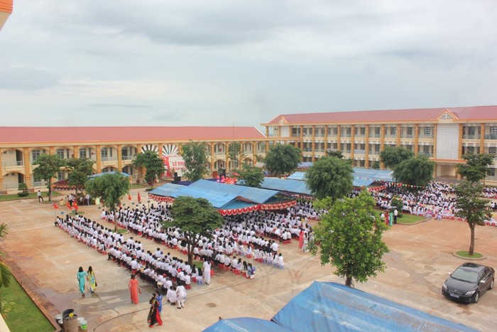 Trường trung học phổ thông Phước Bình, tỉnh Bình Phước (ảnh: website trường)