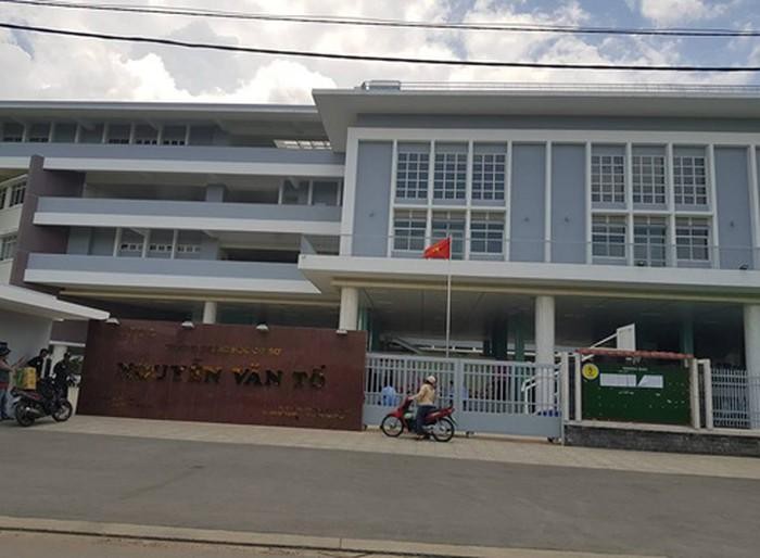 Trường trung học cơ sở Nguyễn Văn Tố, quận 10, Thành phố Hồ Chí Minh (ảnh: P.L)