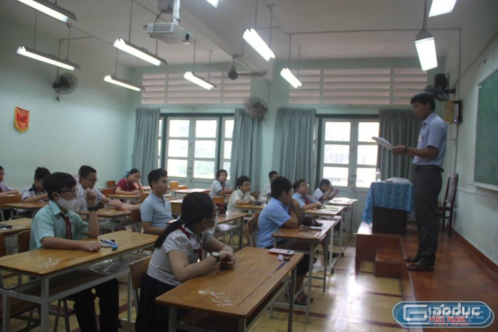 Học sinh Thành phố Hồ Chí Minh trong kỳ thi tuyển sinh vào lớp 10 năm 2020 (Ảnh: P.L)