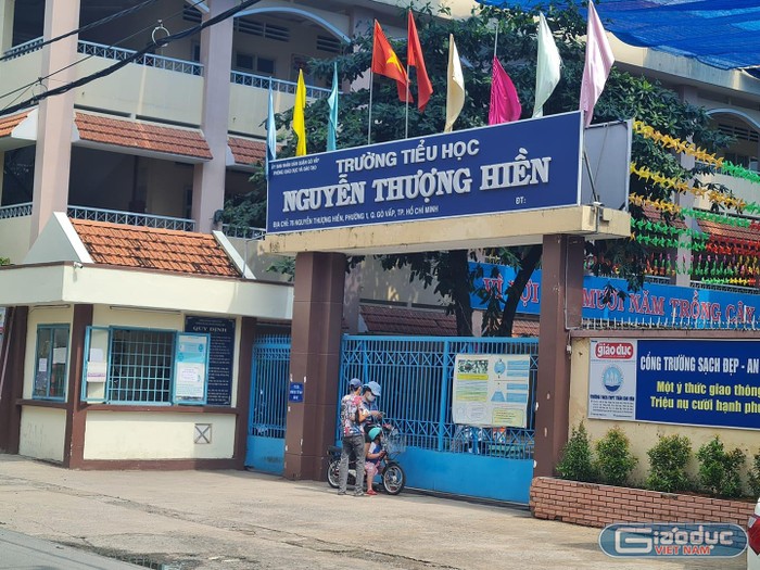 Trường Tiểu học Nguyễn Thượng Hiền, quận Gò Vấp, Thành phố Hồ Chí Minh (ảnh: P.L)