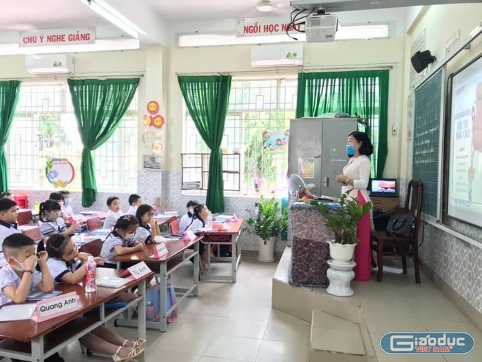 Học sinh của tỉnh Đồng Nai đang học trong lớp (ảnh minh họa: CTV)