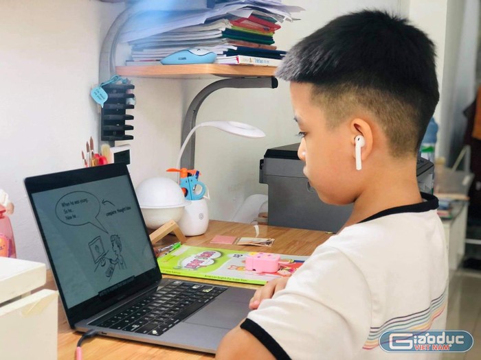 Học sinh Thành phố Hồ Chí Minh sẽ phải học trực tuyến. (ảnh minh họa: P.N)