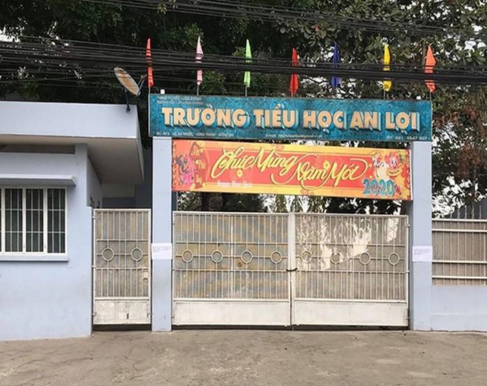 Trường tiểu học An Lợi, huyện Long Thành, tỉnh Đồng Nai (ảnh: CTV)