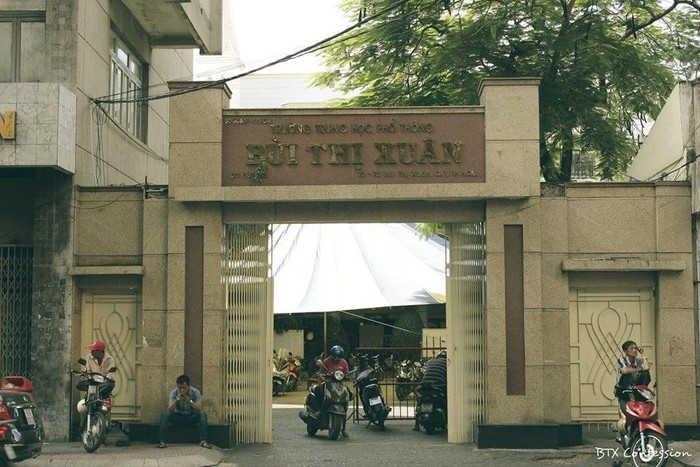 Trường trung học phổ thông Bùi Thị Xuân, quận 1, Thành phố Hồ Chí Minh (ảnh minh họa: website trường)