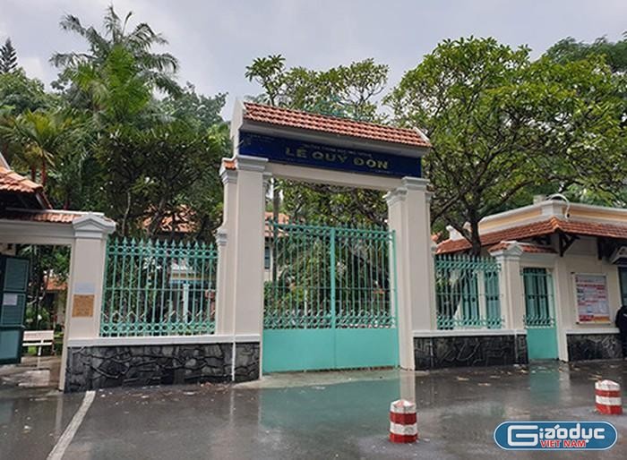 Trường trung học phổ thông Lê Quý Đôn, quận 3, Thành phố Hồ Chí Minh (ảnh minh họa: P.L)
