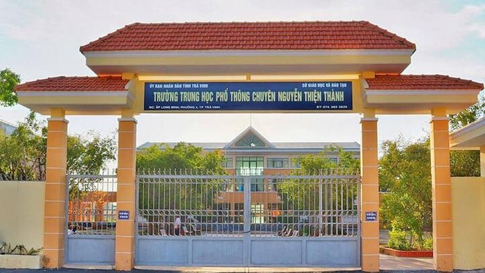 Trường trung học phổ thông chuyên Nguyễn Thiện Thành, tỉnh Trà Vinh (ảnh minh họa: website trường)