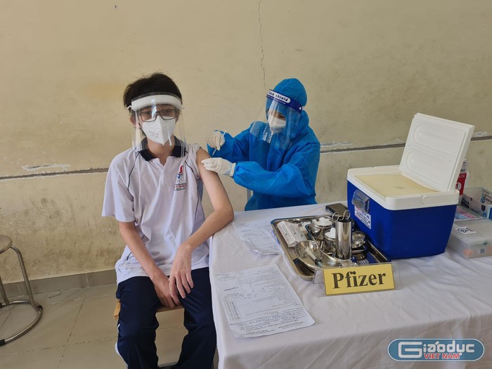 Trẻ từ 5 đến 11 tuổi ở Thành phố Hồ Chí Minh sắp được tiêm vắc xin phòng Covid-19 (ảnh minh họa: P.L)