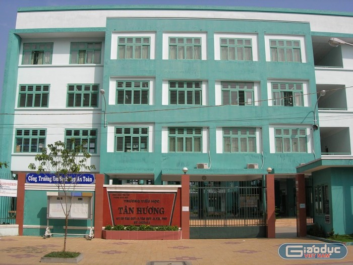 Trường Tiểu học Tân Hương, quận Tân Phú (ảnh minh họa: CTV)