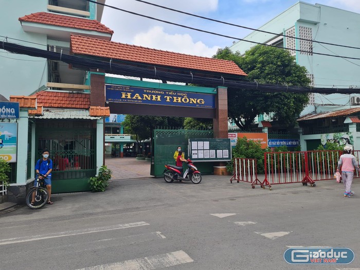 Trường tiểu học Hanh Thông, quận Gò Vấp, Thành phố Hồ Chí Minh (ảnh minh họa: P.L)