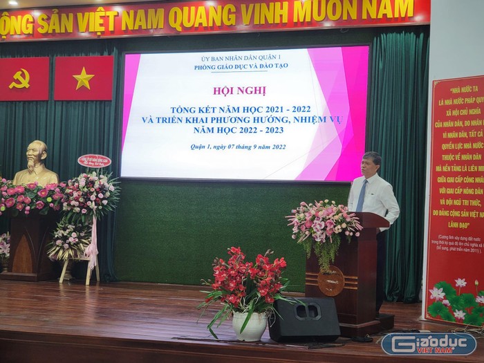 Ông Nguyễn Văn Hiếu - Giám đốc Sở Giáo dục và Đào tạo Thành phố Hồ Chí Minh (ảnh: P.L)