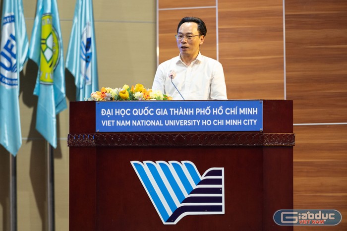 Thứ trưởng Hoàng Minh Sơn phát biểu kết luận hội thảo (ảnh: P.L)