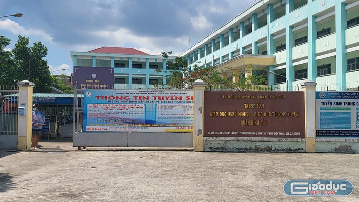 Trung tâm Giáo dục nghề nghiệp - Giáo dục thường xuyên Quận Bình Tân (ảnh minh họa: P.L)