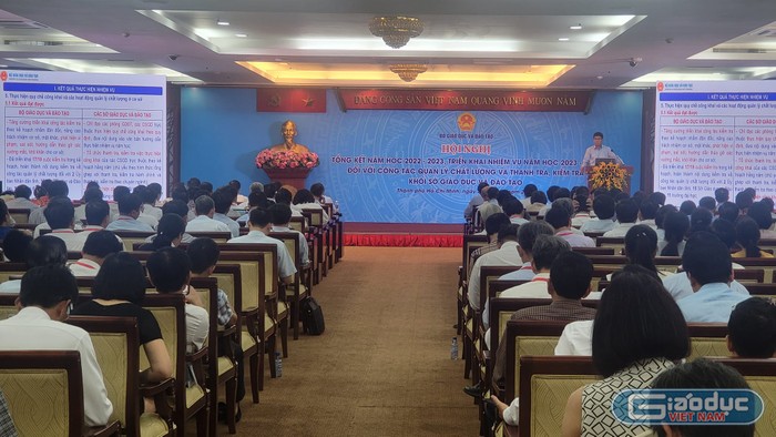 Toàn cảnh hội nghị được tổ chức ở Thành phố Hồ Chí Minh hôm 24/8 (ảnh: V.D)