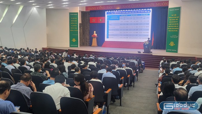Toàn cảnh hội nghị được tổ chức vào chiều ngày 26/8 ở Thành phố Hồ Chí Minh (ảnh: V.D)