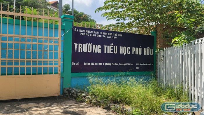 Trường tiểu học Phú Hữu, Thành phố Thủ Đức đã tạm ngưng cung cấp suất ăn bán trú cho học sinh từ 26/10 (ảnh minh họa: V.D)