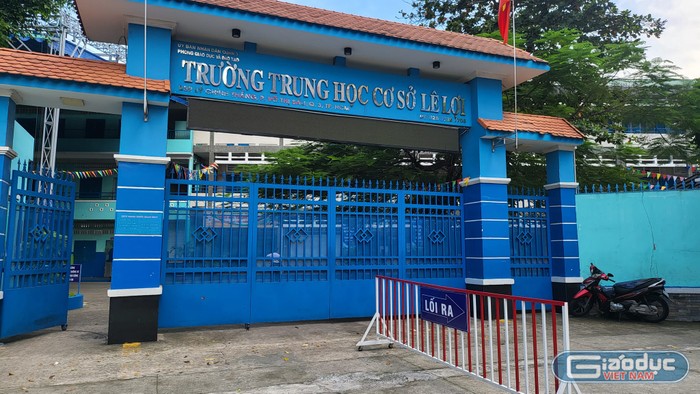 Trường trung học cơ sở Lê Lợi, Quận 3 (ảnh minh họa: V.D)