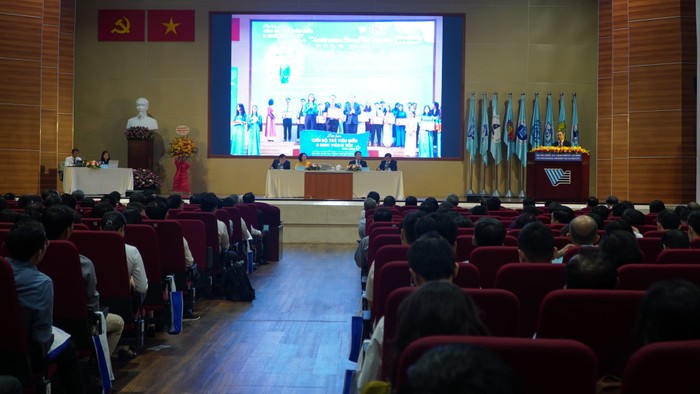 Hội nghị thường niên năm 2023 của Đại học Quốc gia Thành phố Hồ Chí Minh (ảnh: Chân Phúc)