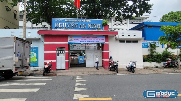 Trường trung học phổ thông Nguyễn An Ninh, Quận 10, Thành phố Hồ Chí Minh (ảnh minh họa: V.D)