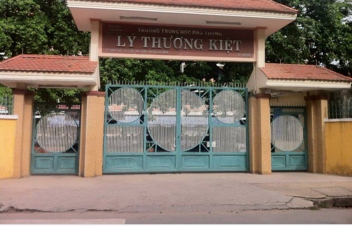Trường trung học phổ thông Lý Thường Kiệt, huyện Hóc Môn (ảnh có tính minh họa: FB nhà trường)