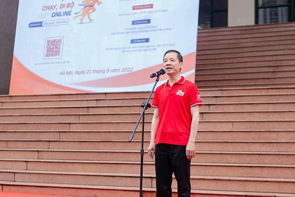 Tiến sĩ Vũ Tuấn Lâm, Vũ Tuấn Lâm - Phó Giám đốc Học viện Công nghệ Bưu chính Viễn thông phát biểu tại lễ phát động.