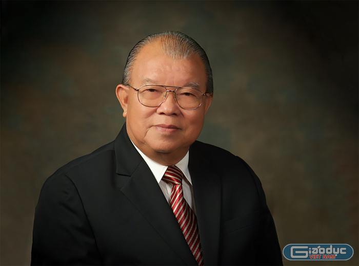 Giáo sư Võ Tòng Xuân - Nhà giáo nhân dân, nguyên Hiệu trưởng Trường Đại học Nam Cần Thơ. Ảnh: NVCC