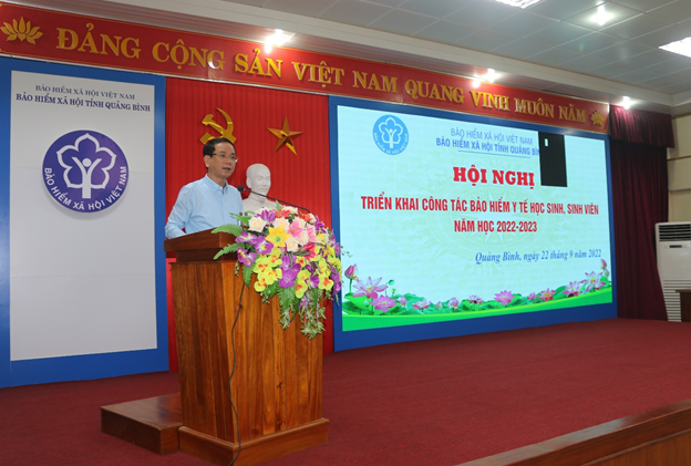 Ông Phan Mạnh Hùng - Phó Chủ tịch Ủy ban nhân dân tỉnh Quảng Bình phát biểu.