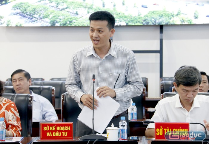 Ông Lai Xuân Đạt - Phó Giám đốc Sở Kế hoạch và Đầu tư.
