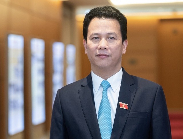 Quốc hội đã phê chuẩn đề nghị của Thủ tướng Chính phủ về việc bổ nhiệm ông Đặng Quốc Khánh giữ chức Bộ trưởng Bộ Tài nguyên và Môi trường nhiệm kỳ 2021-2026. Ảnh: baochinhphu.vn.