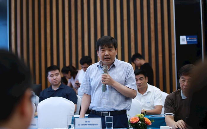 Ông Phạm Văn Triệu - Phó Giám đốc Quỹ Bảo vệ môi trường Việt Nam.