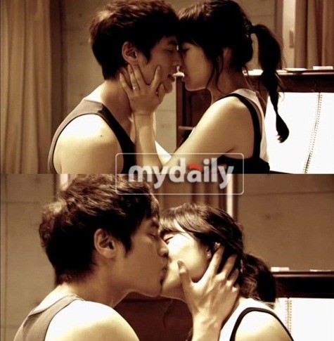 Choi Daniel và Ock Ju Hyun diễn cảnh hôn đến thâm tím môi ảnh 3