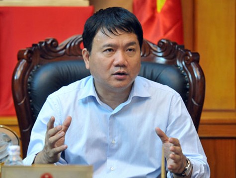 Bộ trưởng Bộ GTVT Đinh La Thăng (ảnh: Tuổi trẻ).