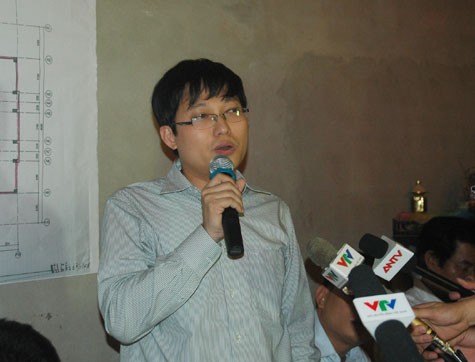 Ông Trần Đình Hà, Phó chủ tịch UBND quận Cầu Giấy.