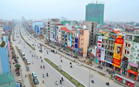 Đoạn đường Kim Liên - Ô Chợ Dừa từng được mệnh danh là "đường đắt nhất hành tinh" (Ảnh: Internet).